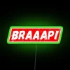 Neon Racing Inspired Home Decor Gift for Motorcycle Enthusiasts Everywhere