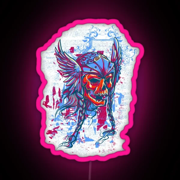 Braided Hair RGB Neon Sign