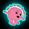 Neon Brain Light Box for Home Decor and Study Space