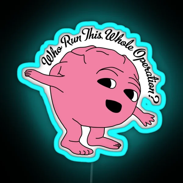 Brain RGB Neon Sign