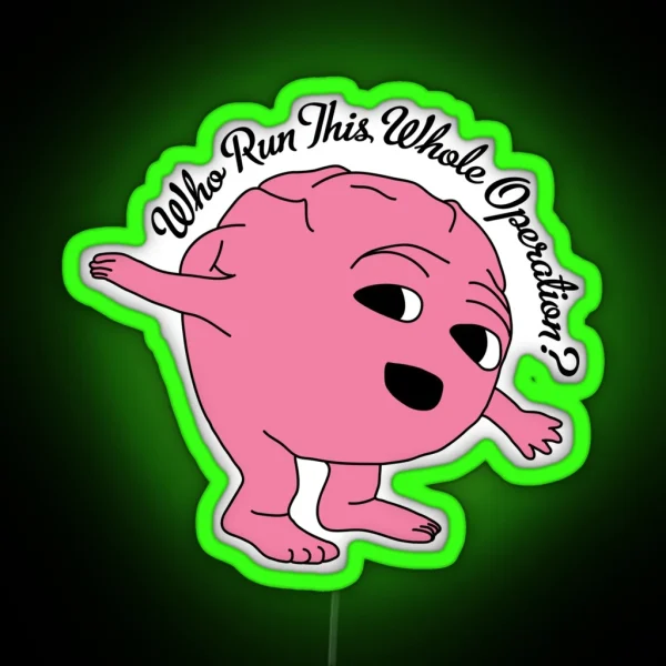 Brain RGB Neon Sign