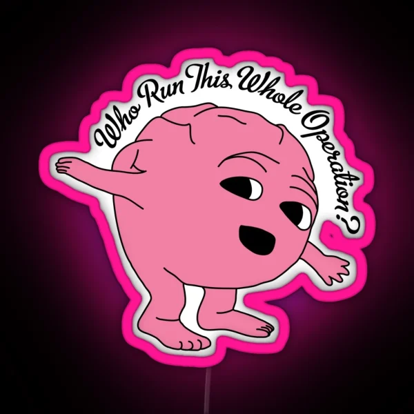 Brain RGB Neon Sign