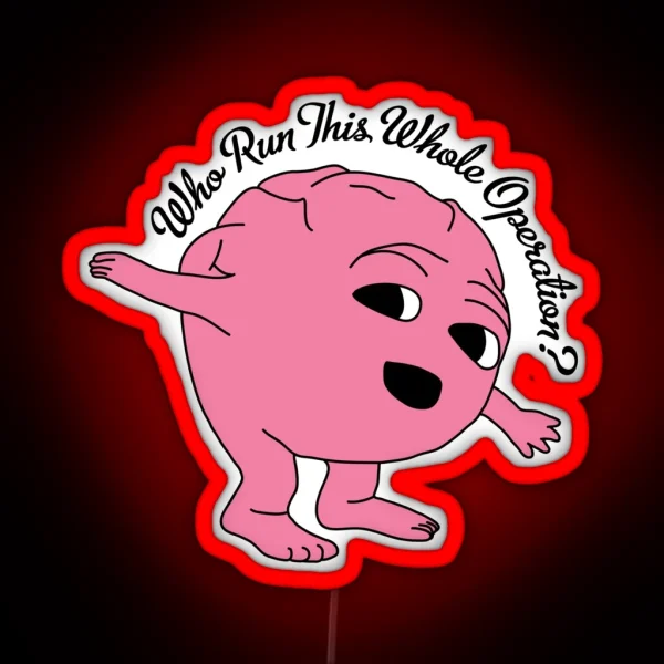 Brain RGB Neon Sign