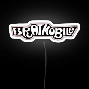 Bratmobile Logo Riot Grrrl 90 S Olympia RGB Neon Sign