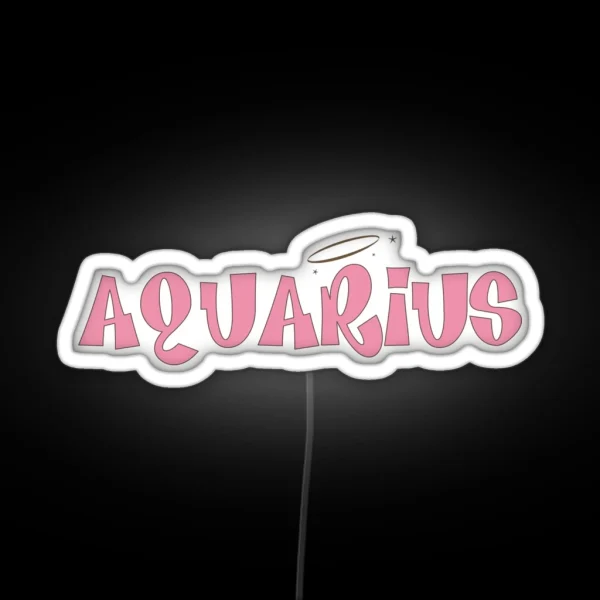 Bratz Angelz Aquarius RGB Neon Sign