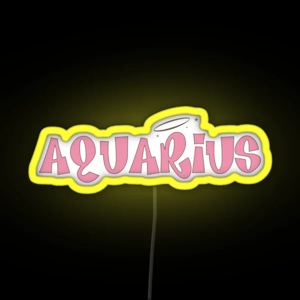 Bratz Angelz Aquarius RGB Neon Sign