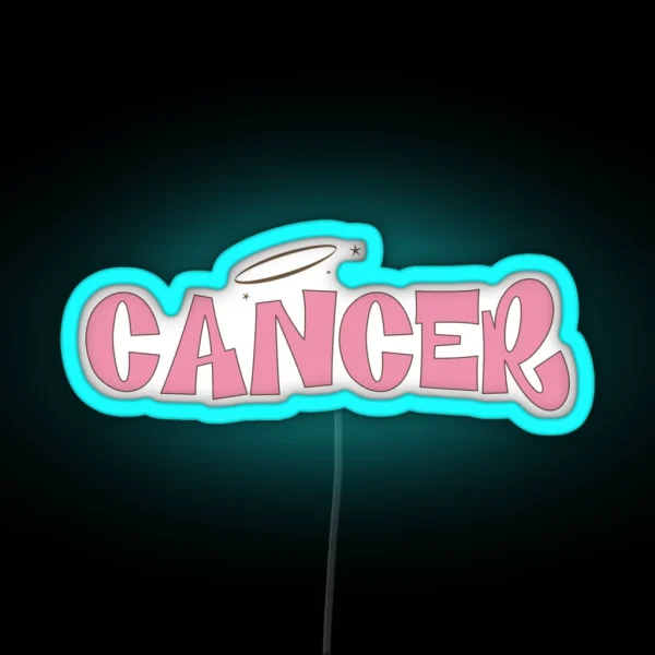 Bratz Angelz Cancer RGB Neon Sign