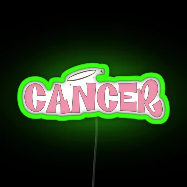 Bratz Angelz Cancer RGB Neon Sign