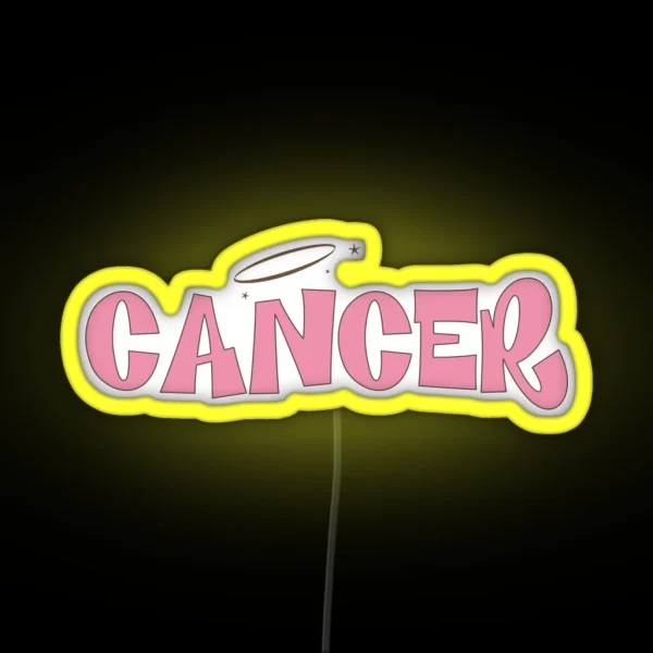 Bratz Angelz Cancer RGB Neon Sign