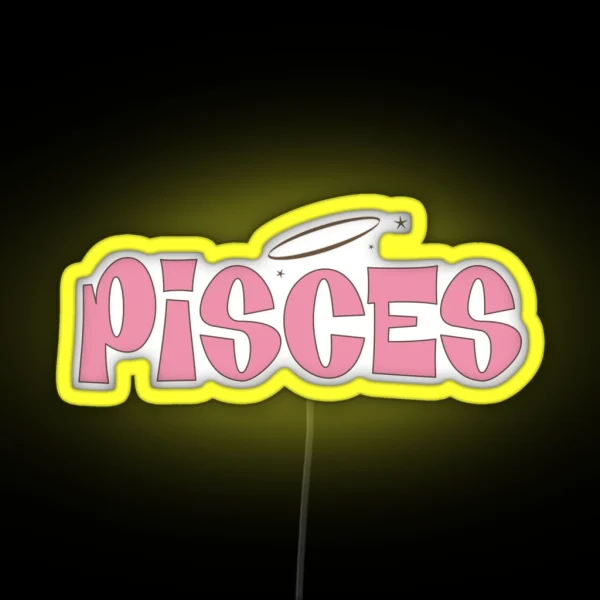 Bratz Angelz Pisces RGB Neon Sign