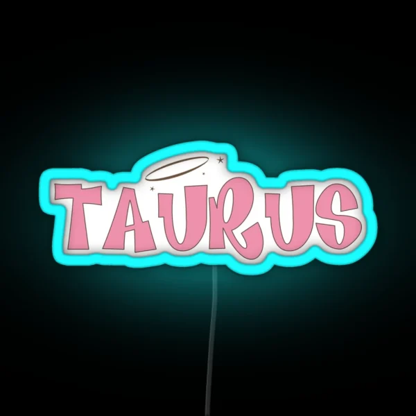 Bratz Angelz Taurus RGB Neon Sign