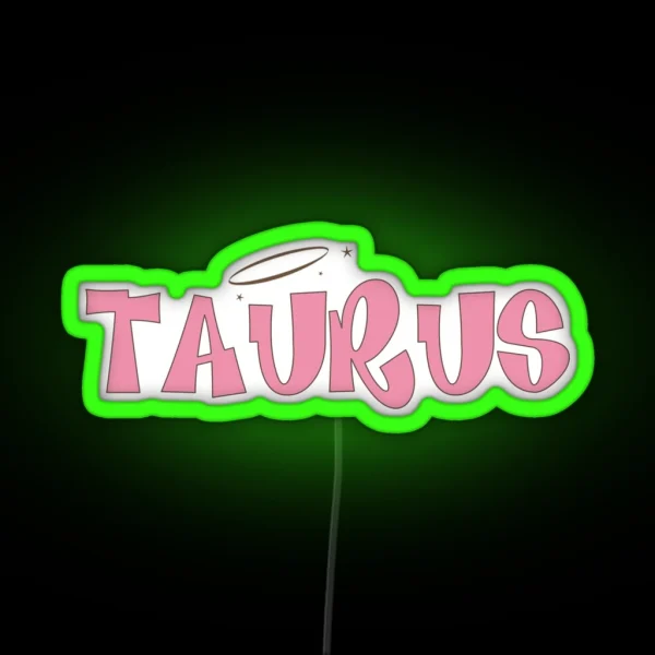 Bratz Angelz Taurus RGB Neon Sign