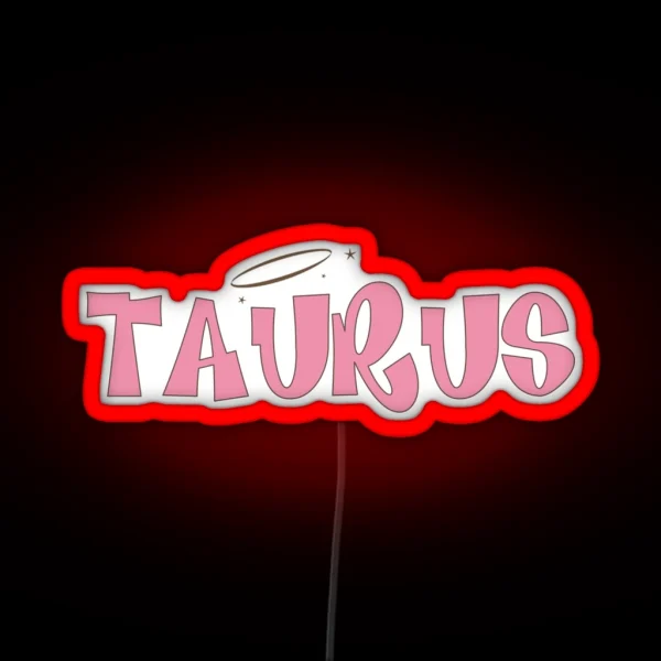 Bratz Angelz Taurus RGB Neon Sign
