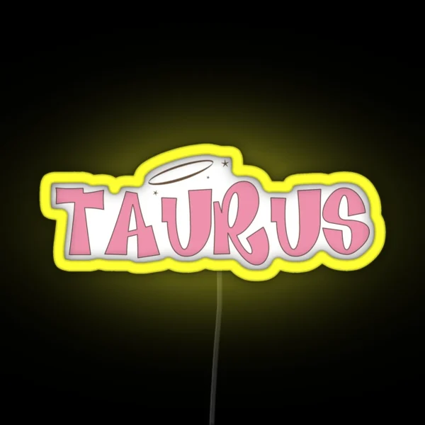 Bratz Angelz Taurus RGB Neon Sign