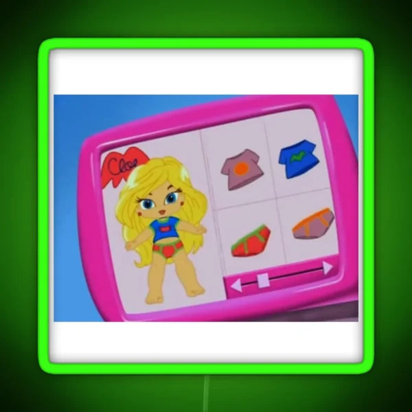 Bratz Babyz RGB Neon Sign