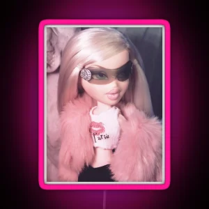 Bratz Cloe Paris RGB Neon Sign