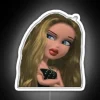 Vibrant Bratz Doll Decorations with Color-Changing RGB Neon Light Sign Kit