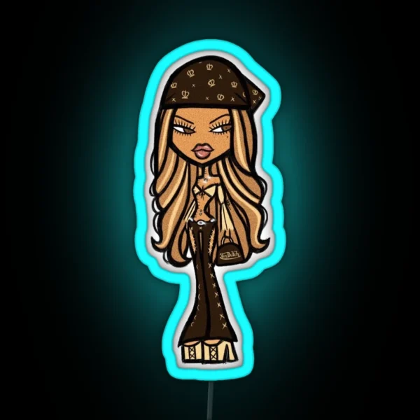 Bratz Doll RGB Neon Sign