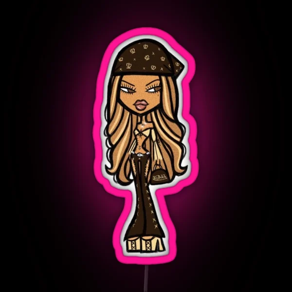 Bratz Doll RGB Neon Sign