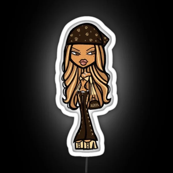 Bratz Doll RGB Neon Sign