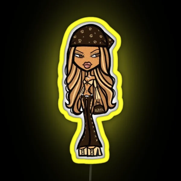 Bratz Doll RGB Neon Sign