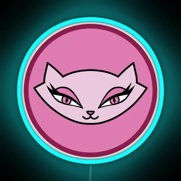 Bratz Jade Kool Kat Symbol V 2 RGB Neon Sign