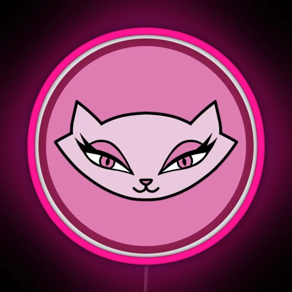 Bratz Jade Kool Kat Symbol V 2 RGB Neon Sign