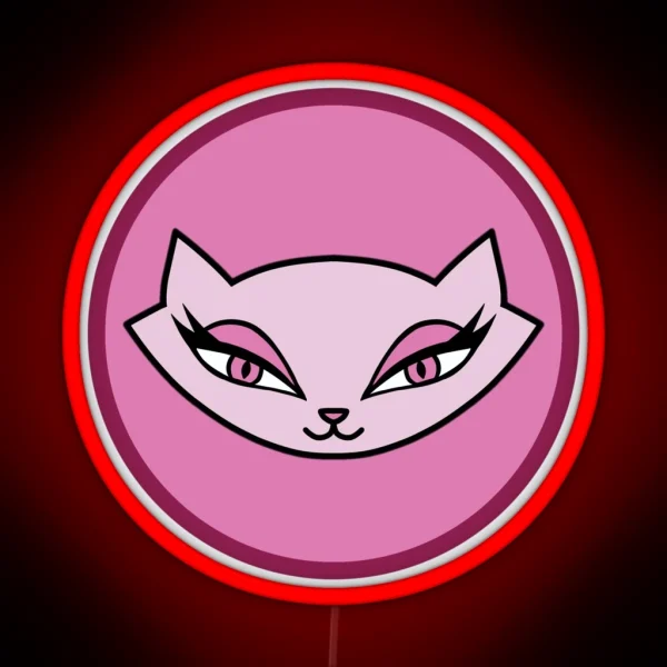 Bratz Jade Kool Kat Symbol V 2 RGB Neon Sign