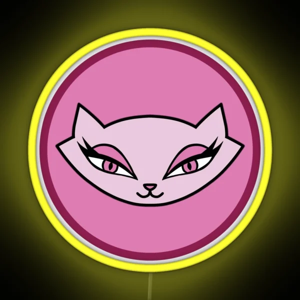 Bratz Jade Kool Kat Symbol V 2 RGB Neon Sign