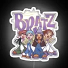 Vibrant Bratz Sisterhood Illuminated with Dazzling RGB Colorful LED Neon Signs