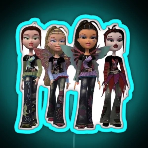 Bratz Pixies RGB Neon Sign