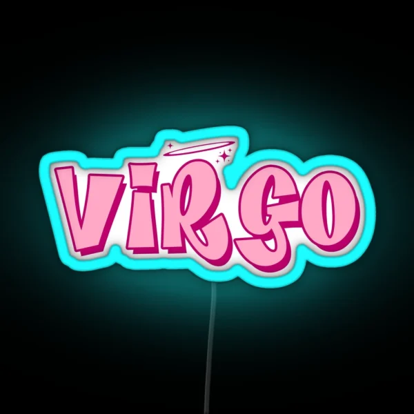 Bratz Virgo Decal For Laptops And Cars Led RGB Neon Sign