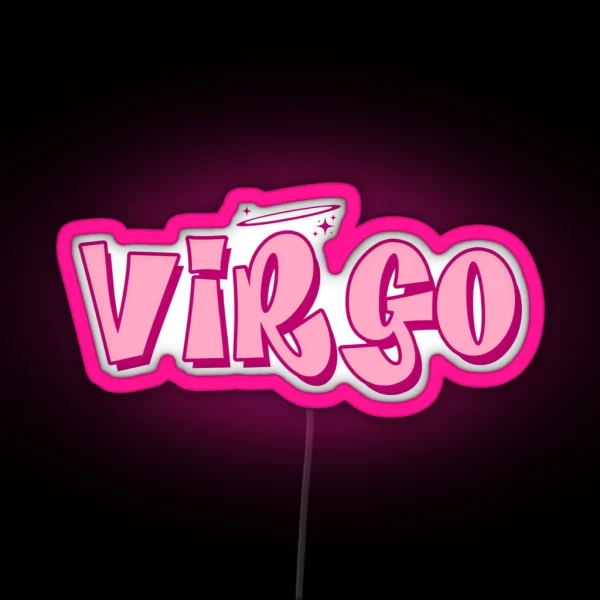 Bratz Virgo Decal For Laptops And Cars Led RGB Neon Sign