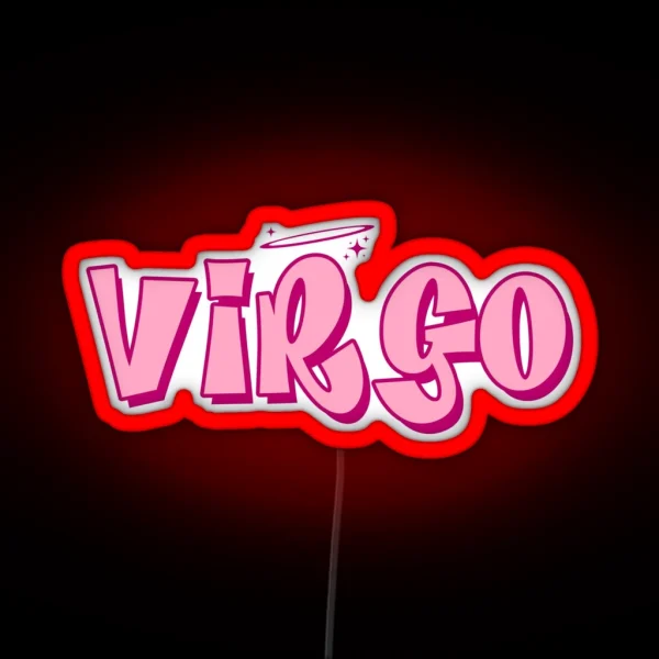 Bratz Virgo Decal For Laptops And Cars Led RGB Neon Sign