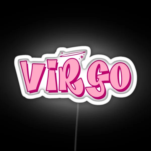 Bratz Virgo Decal For Laptops And Cars Led RGB Neon Sign