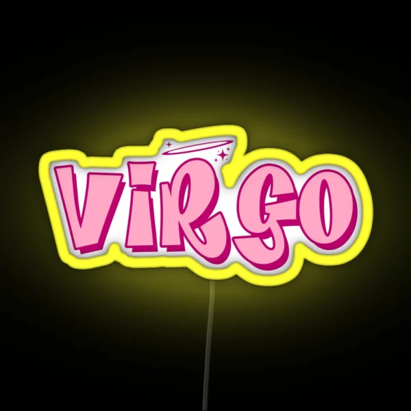 Bratz Virgo Decal For Laptops And Cars Led RGB Neon Sign
