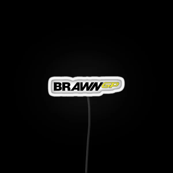 Brawn GP Logo RGB Neon Sign