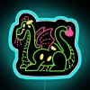 Main Street Electrical Parade Inspired Colorful Bright Brazzle Dazzle Neon Sign
