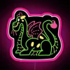 Vibrant main street electrical parade inspired RGB LED neon light display