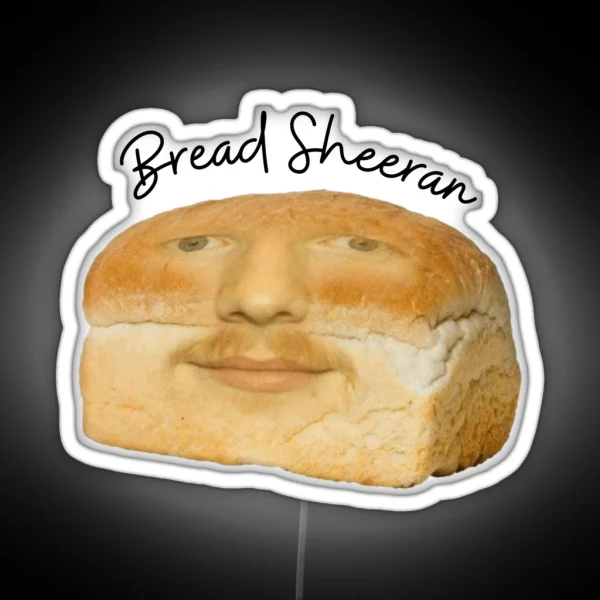 Bread Sheeran RGB Neon Sign