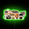 Modern Home Decor Neon Sign with Color-Changing RGB Light Effects