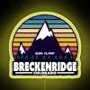 Brighten up your mountain decor with customizable Breckenridge ski signs