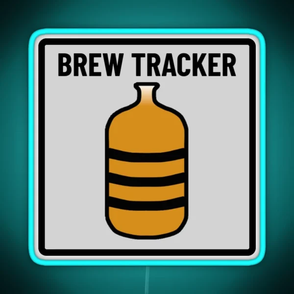 Brew Tracker Home Brewing RGB Neon Sign