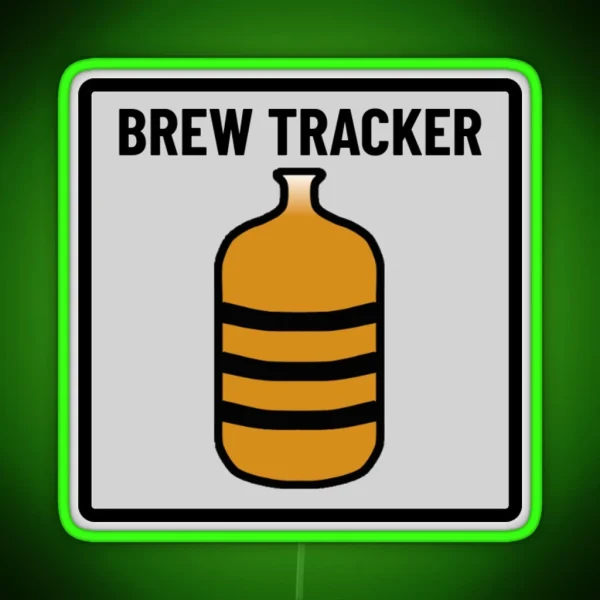 Brew Tracker Home Brewing RGB Neon Sign