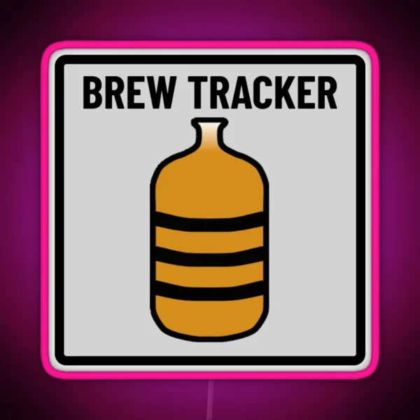 Brew Tracker Home Brewing RGB Neon Sign