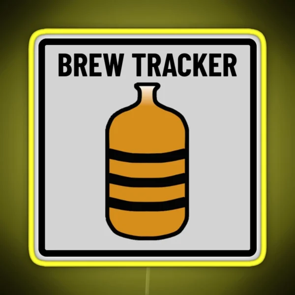 Brew Tracker Home Brewing RGB Neon Sign