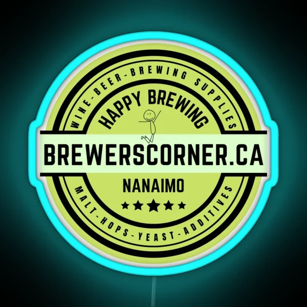 Brewers Corner Nanaimo RGB Neon Sign