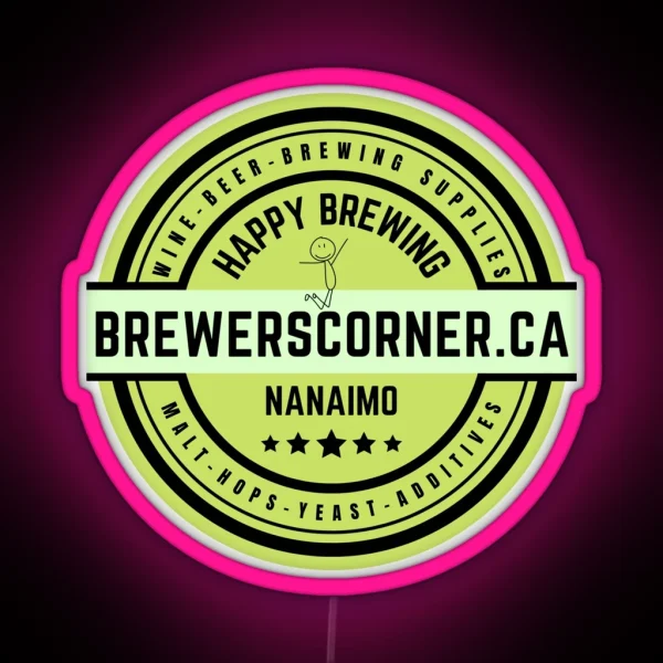 Brewers Corner Nanaimo RGB Neon Sign