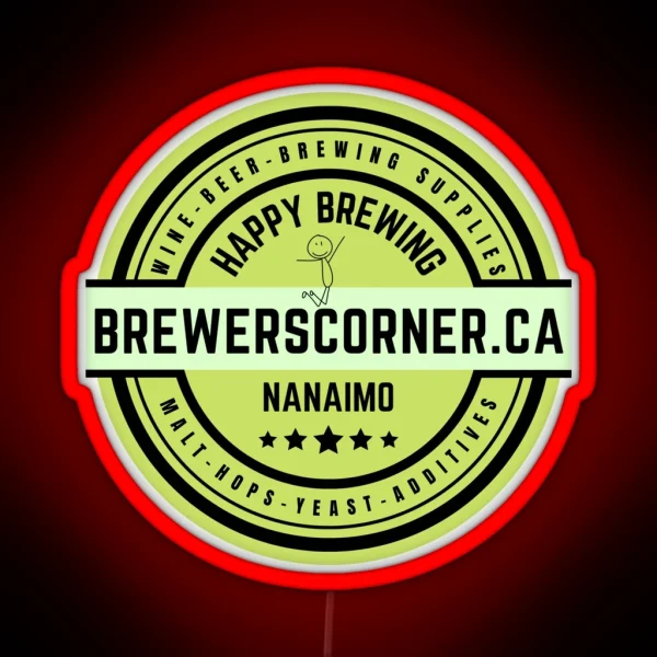 Brewers Corner Nanaimo RGB Neon Sign