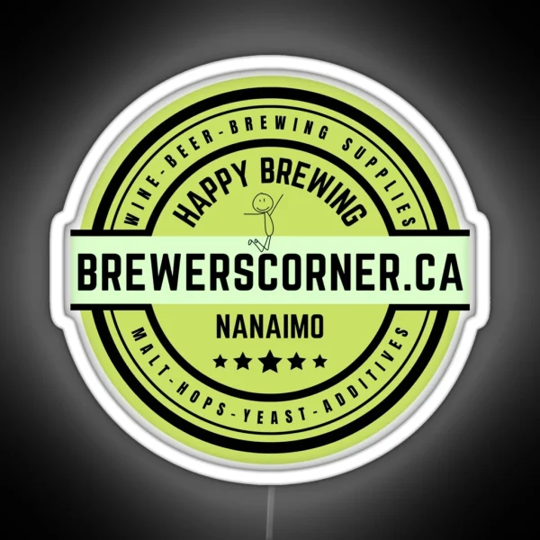 Brewers Corner Nanaimo RGB Neon Sign